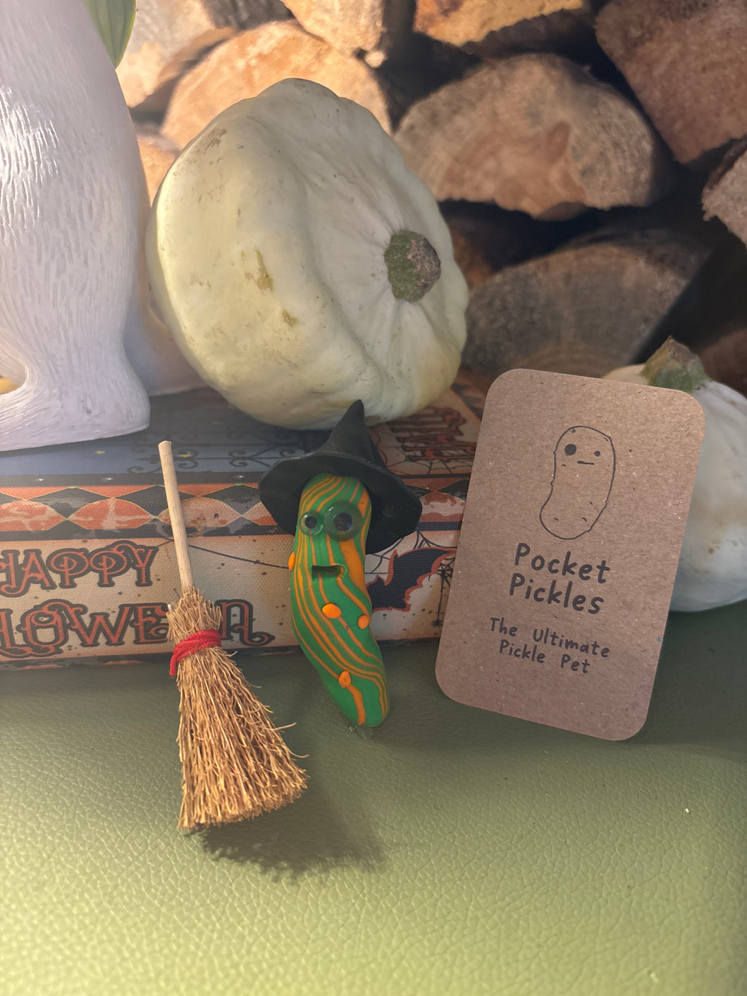 Halloween special edition pickle